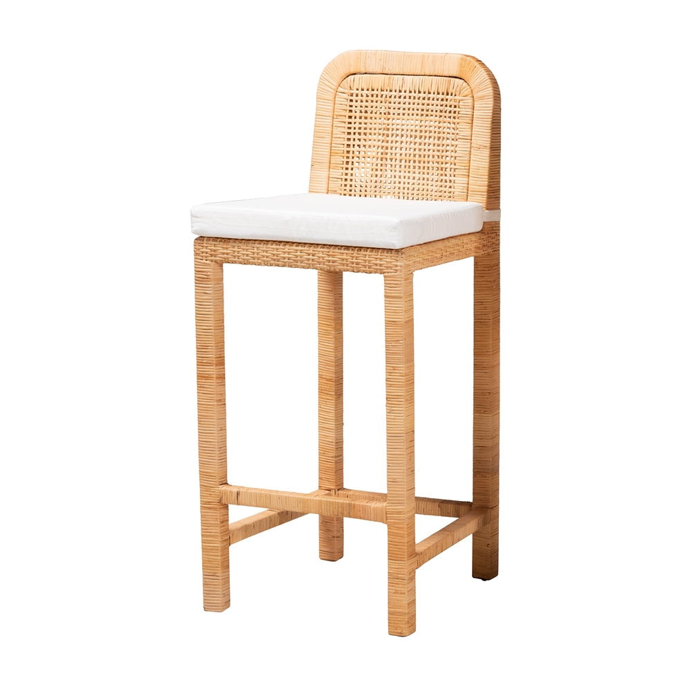 Amira Rattan Bar Stool