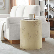 Load image into Gallery viewer, Powell 16" Round Burl Wood Side Table