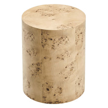 Load image into Gallery viewer, Powell 16" Round Burl Wood Side Table