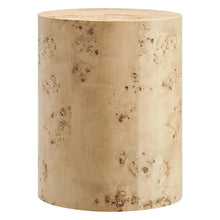 Load image into Gallery viewer, Powell 16" Round Burl Wood Side Table
