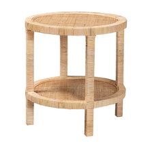 Load image into Gallery viewer, Balboa Rattan Side Table