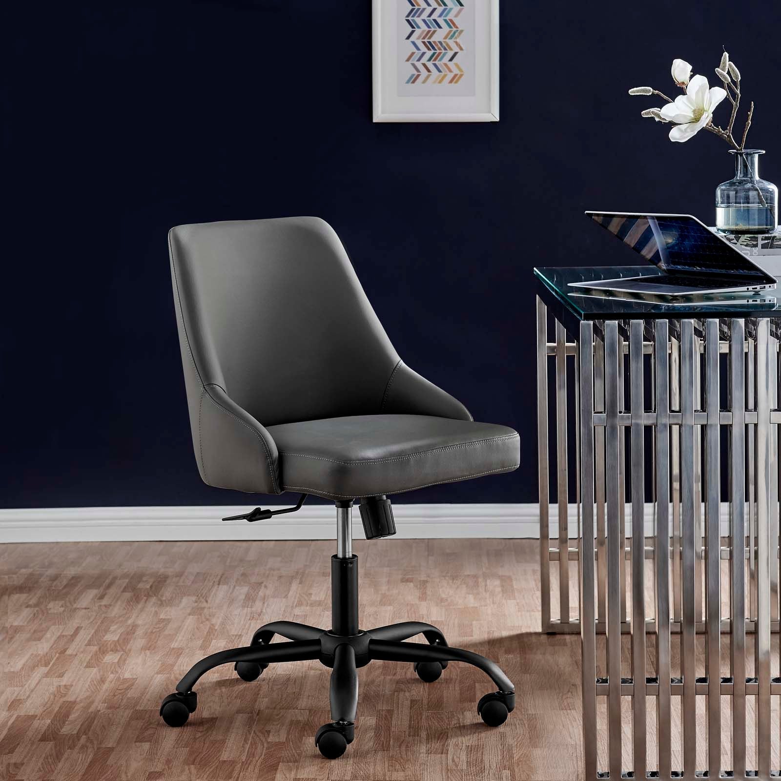 Alyson Vegan Leather Office Chair