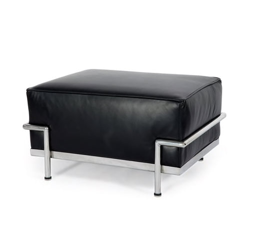 Le Corbusier Grande LC3 Ottoman Italian Leather