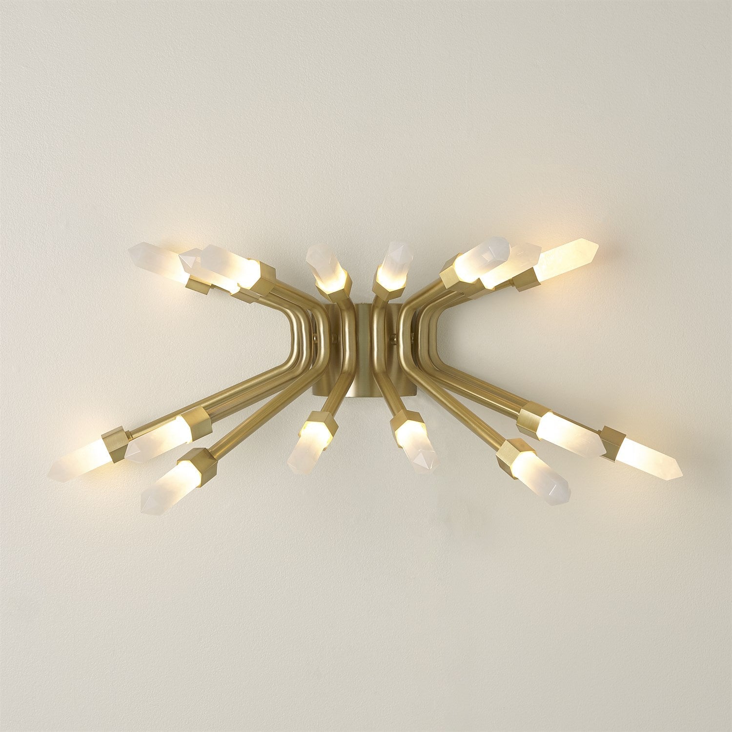 Quartz Burst Sconce