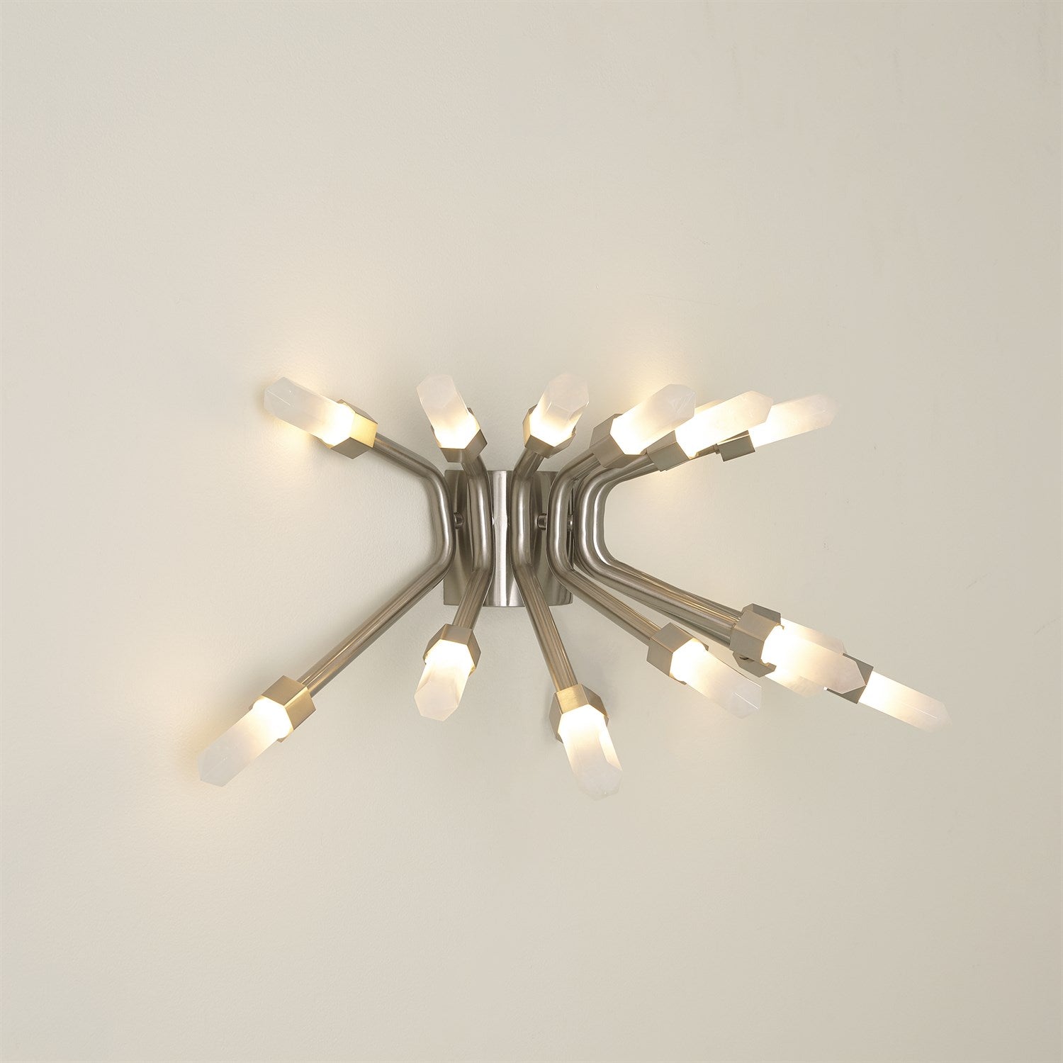 Quartz Burst Sconce