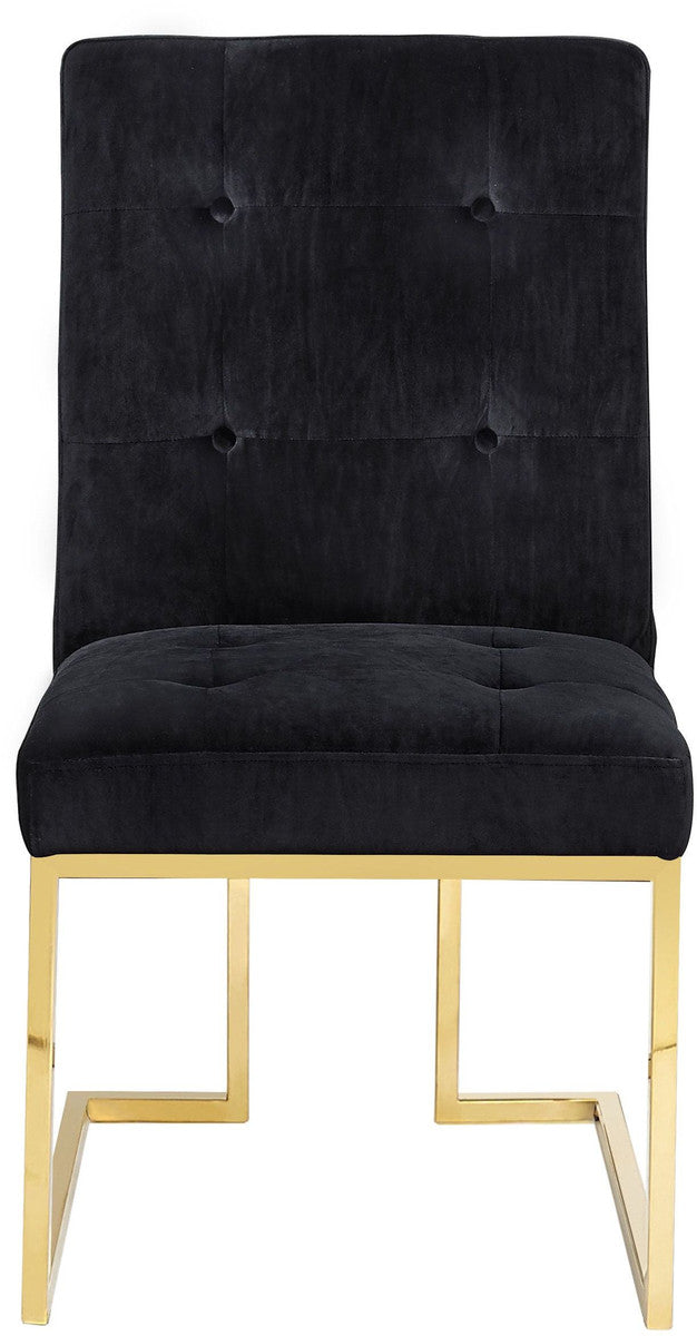 Akiko Velvet Chair (Set of 2)