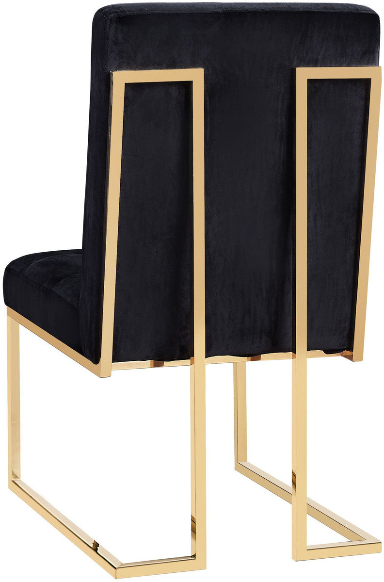 Akiko Velvet Chair (Set of 2)