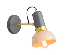 Load image into Gallery viewer, Juku Blush and Grey Wall Sconce