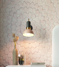 Load image into Gallery viewer, Juku Blush and Grey Wall Sconce