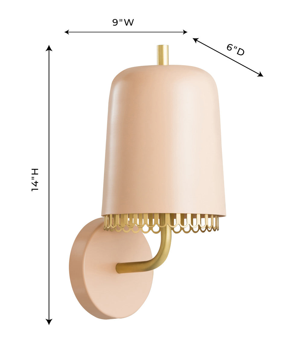 Kuli Blush Wall Sconce