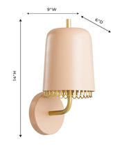 Load image into Gallery viewer, Kuli Blush Wall Sconce