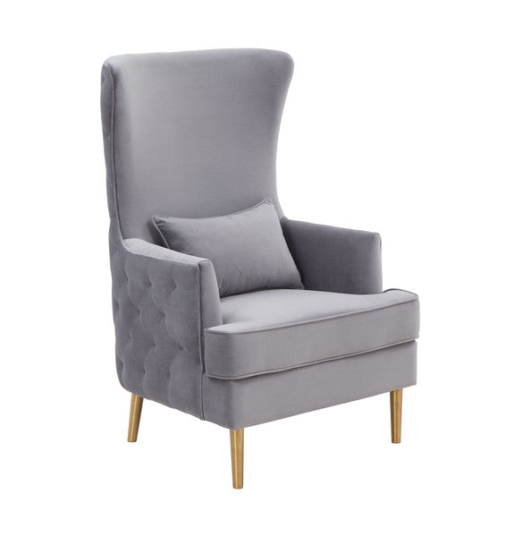 Alina Tall Tufted Back Chair By Inspire Me! Home Decor