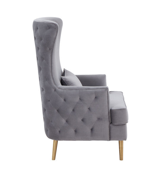 Alina Tall Tufted Back Chair By Inspire Me! Home Decor