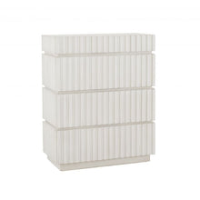 Load image into Gallery viewer, Adu Snow White 4 Drawer Chest