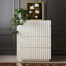 Load image into Gallery viewer, Adu Snow White 4 Drawer Chest
