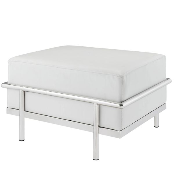 Le Corbusier Grande LC3 Ottoman Italian Leather