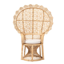 Load image into Gallery viewer, Peacock Chair Rattan