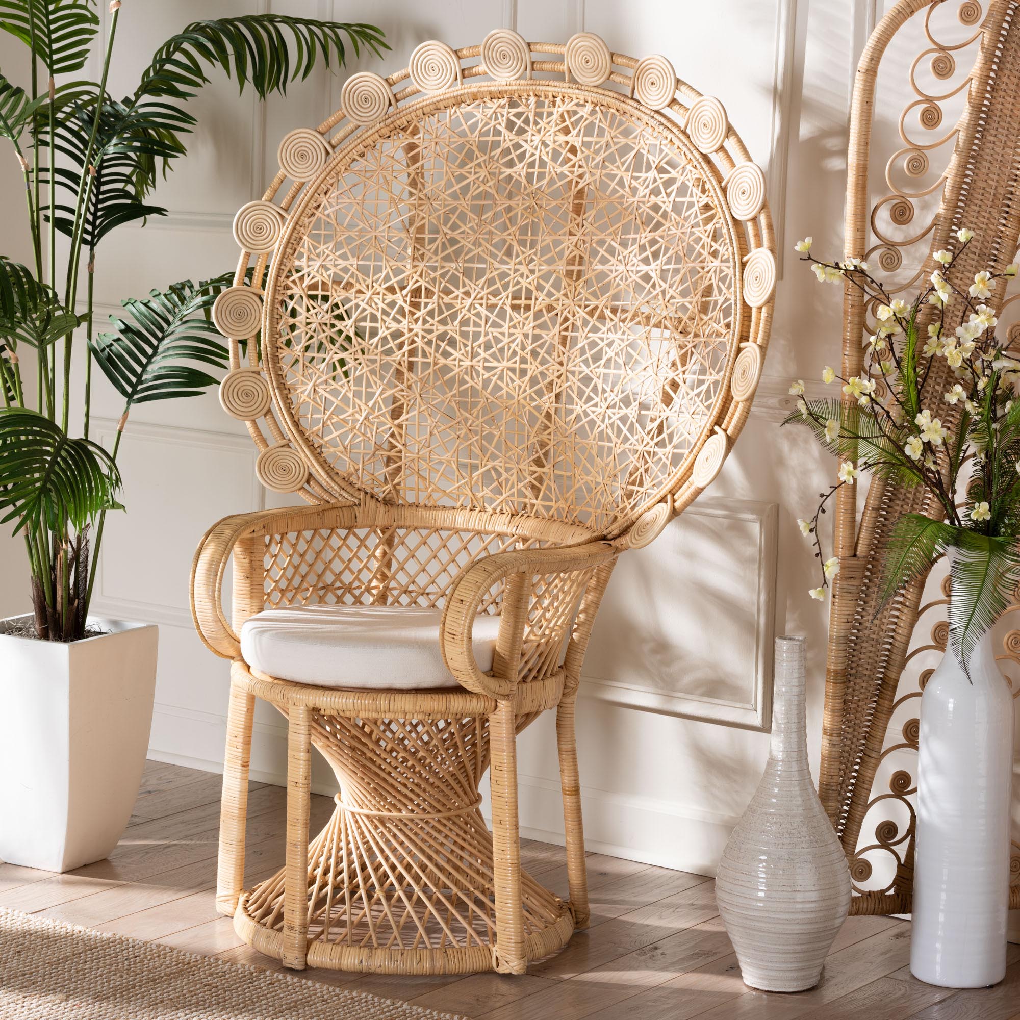 Peacock Chair Rattan