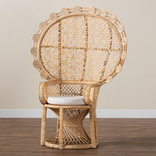 Load image into Gallery viewer, Peacock Chair Rattan