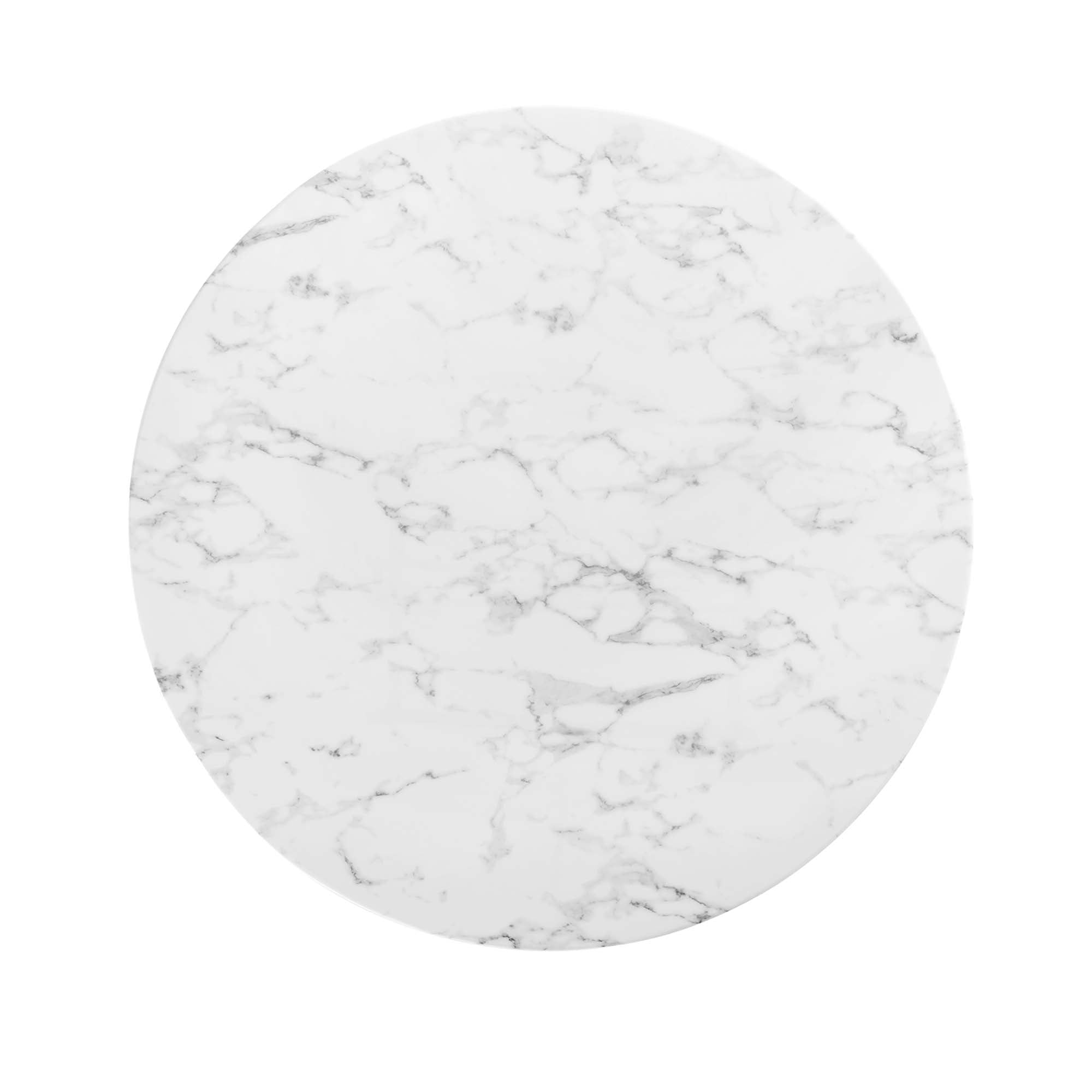 48_Faux_Marble_Top_Black_Base_Tulip_Table