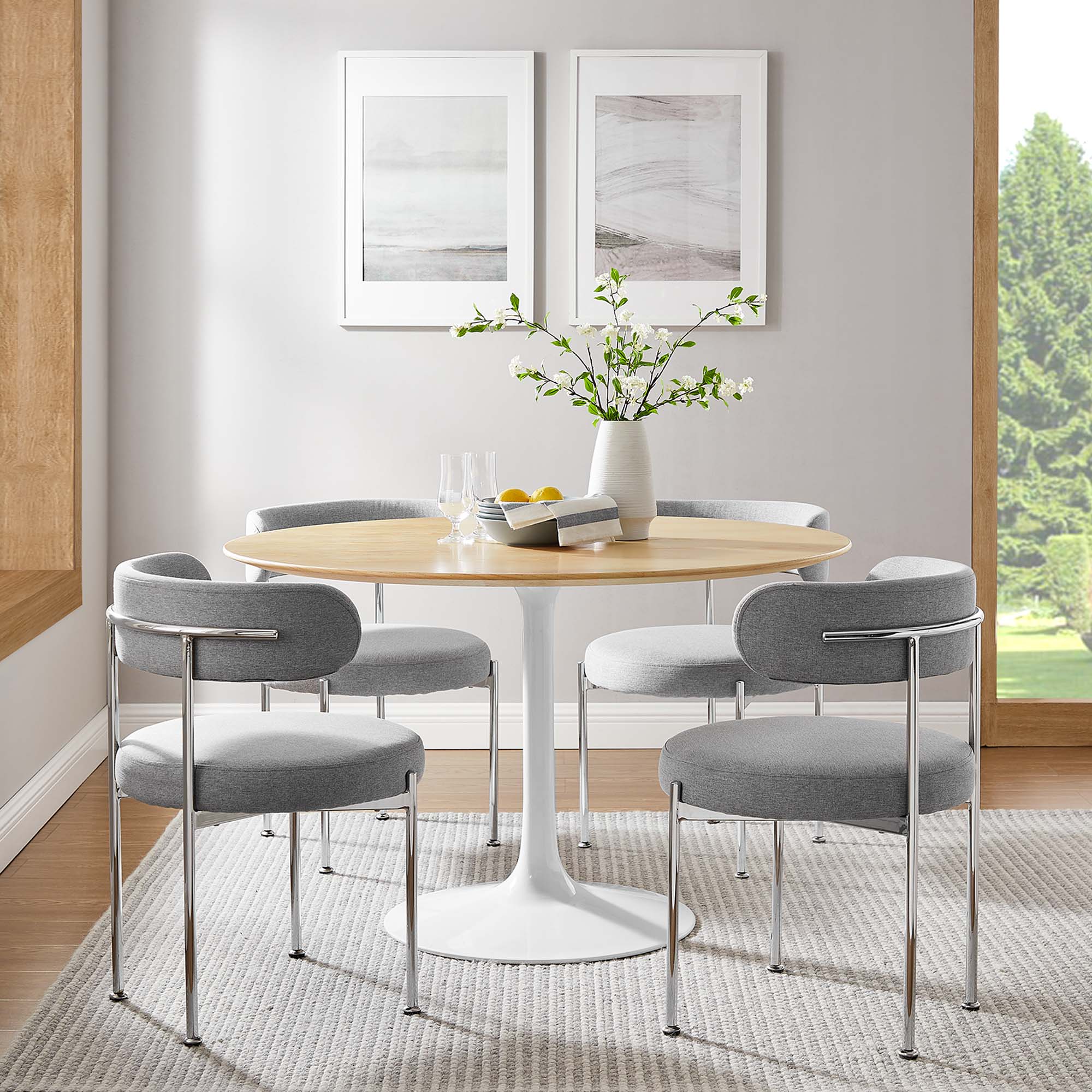Tulip Round 48" Dining Table