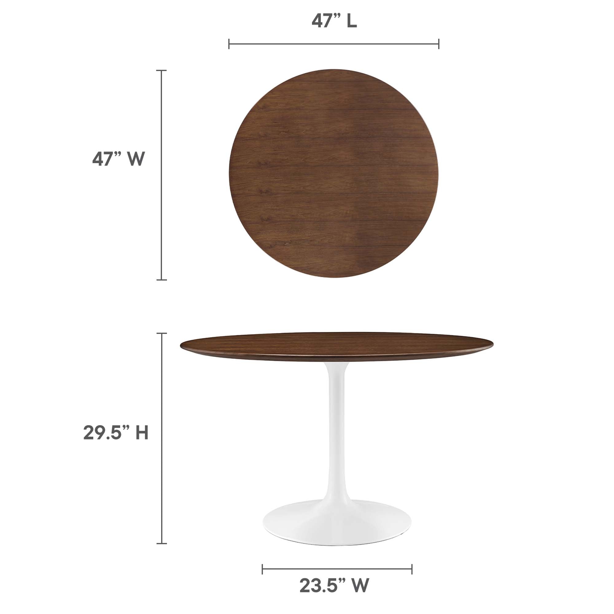 Tulip Round 48" Dining Table