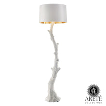 Load image into Gallery viewer, Faux Bois Floor Lamp White