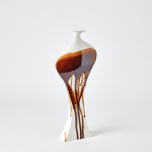 Load image into Gallery viewer, Curvy Bottle-Garnet Splash