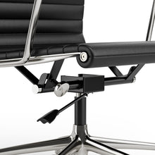 Load image into Gallery viewer, Ribbed Back Office Chair Leather High Back