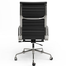Load image into Gallery viewer, Ribbed Back Office Chair Leather High Back