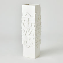 Load image into Gallery viewer, Totem Vase-Matte White