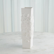 Load image into Gallery viewer, Totem Vase-Matte White