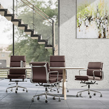 Load image into Gallery viewer, Soft Paded Leather Office Chair