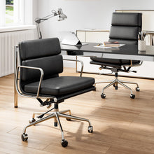 Load image into Gallery viewer, Soft Paded Leather Office Chair