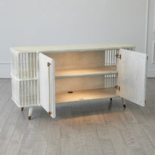 Load image into Gallery viewer, Arbor Media Cabinet-Whitewashed Finish