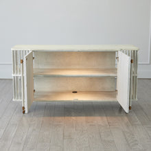 Load image into Gallery viewer, Arbor Media Cabinet-Whitewashed Finish