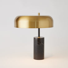 Load image into Gallery viewer, Dome Table Lamp-Gold/Black