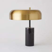 Load image into Gallery viewer, Dome Table Lamp-Gold/Black