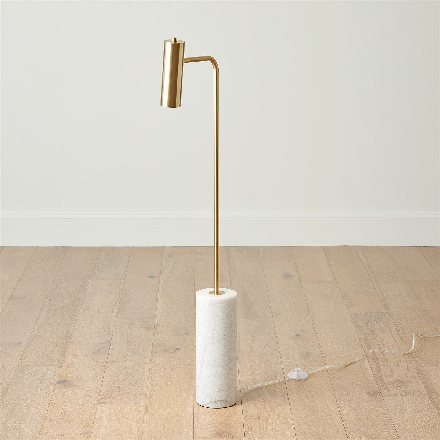 Spotlight Floor Lamp-Brass