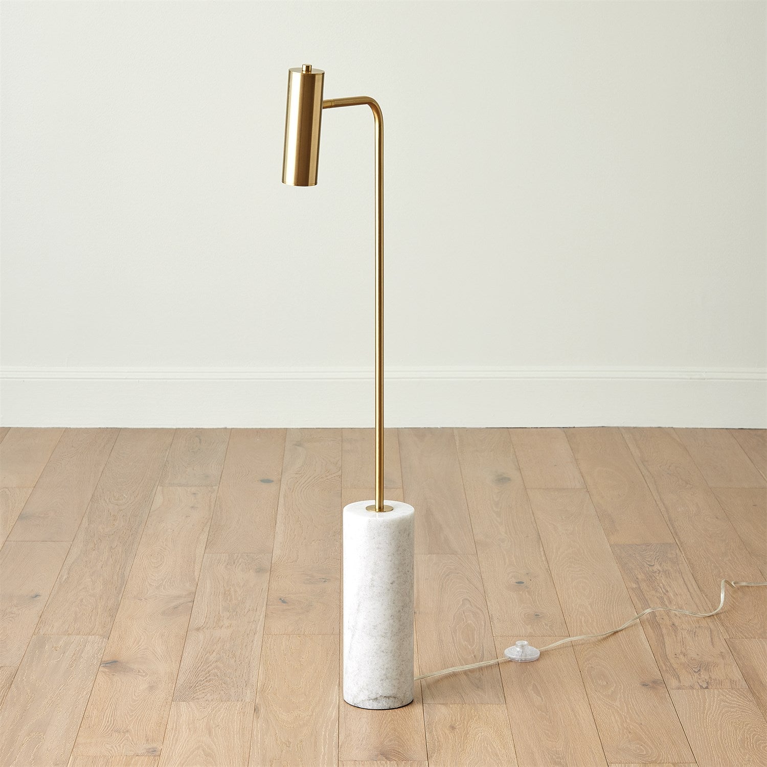 Spotlight Floor Lamp-Brass