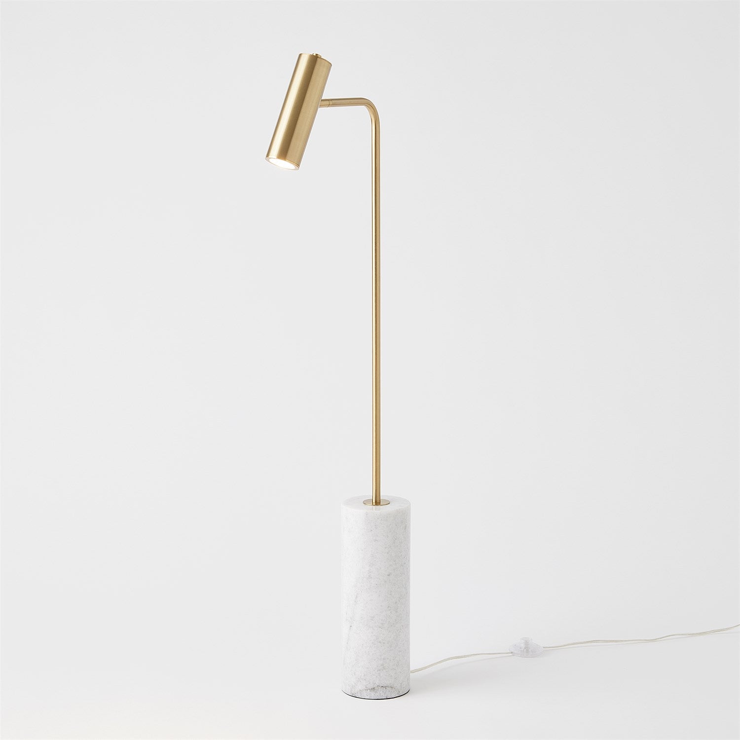 Spotlight Floor Lamp-Brass
