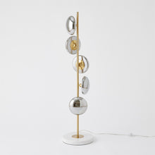 Load image into Gallery viewer, Stellar Floor Lamp-Smoke/Brass
