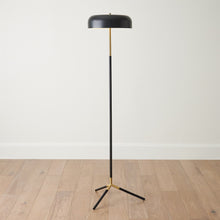 Load image into Gallery viewer, Dome Floor Lamp-Black/Brass