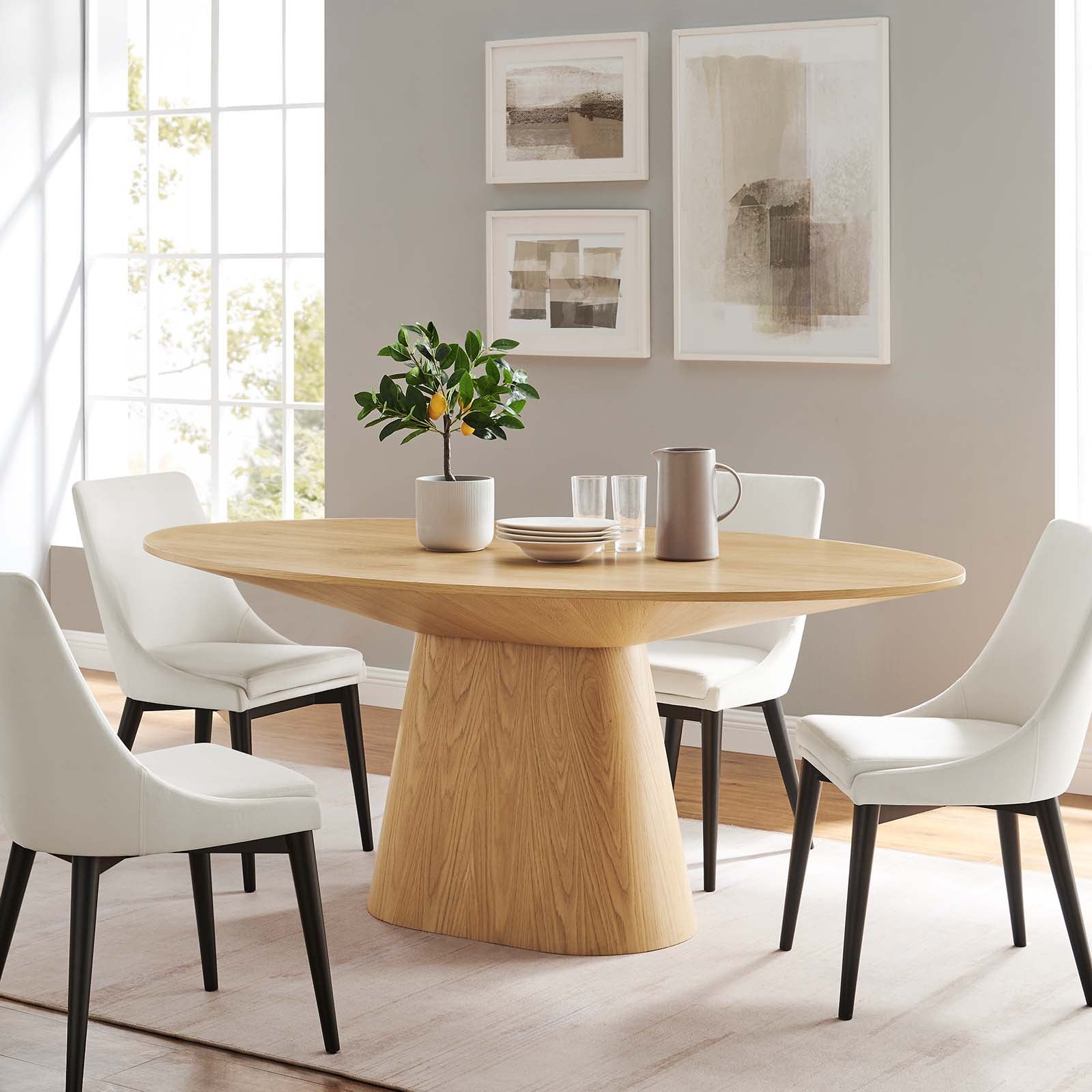 Anita 75" Oval Dining Table