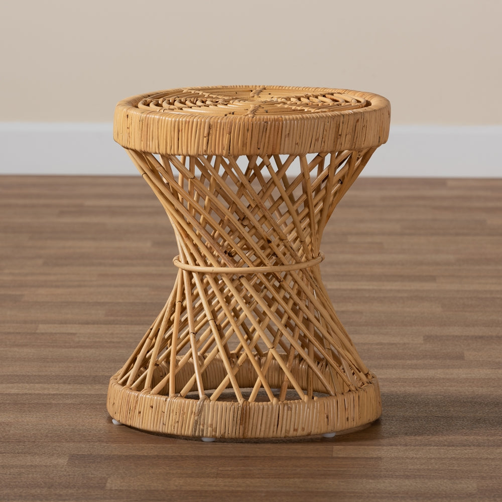 Blithedal Rattan Side Table