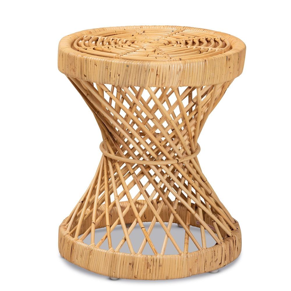 Blithedal Rattan Side Table