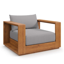 Load image into Gallery viewer, Brentwood Outdoor Patio Acacia Wood Armchair