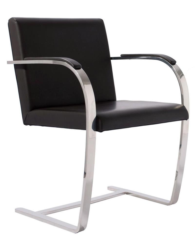 Mies Style Brno Chair Flat Bar