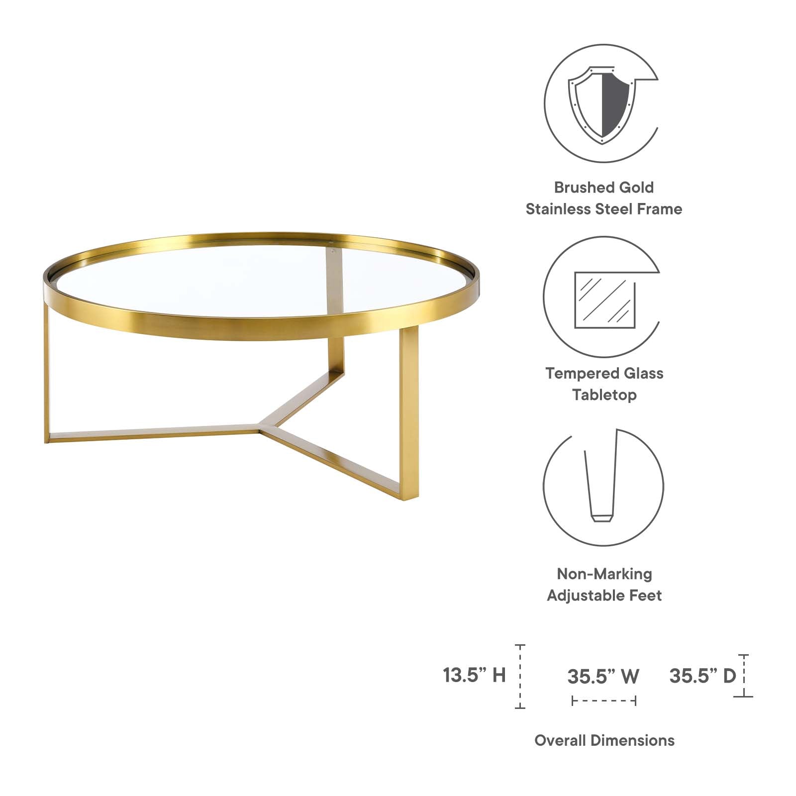 Clairemont Round Coffee Table