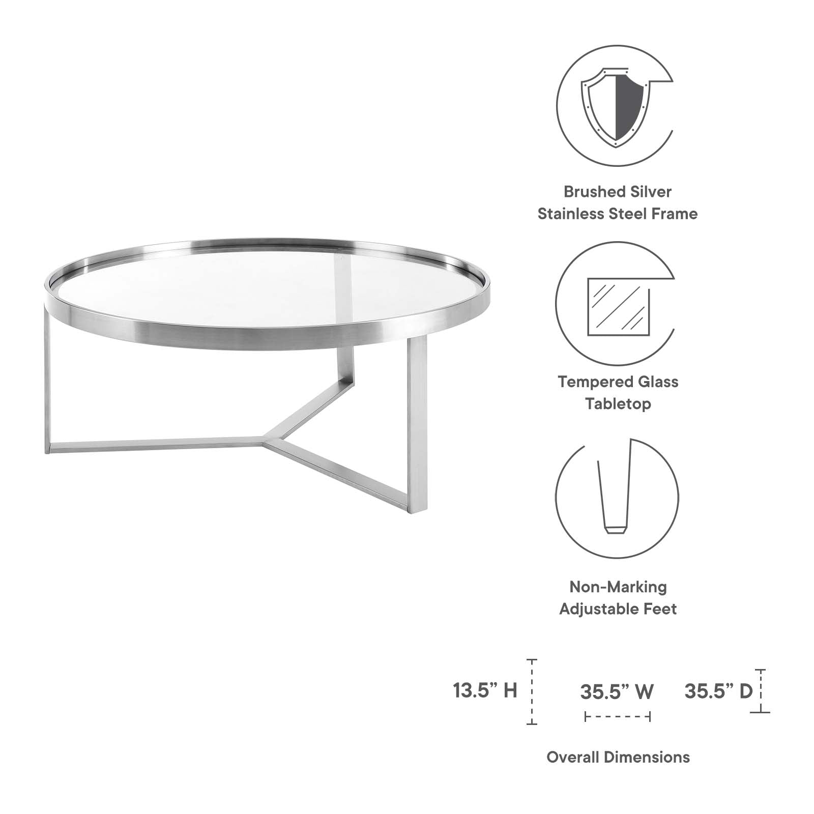 Clairemont Round Coffee Table